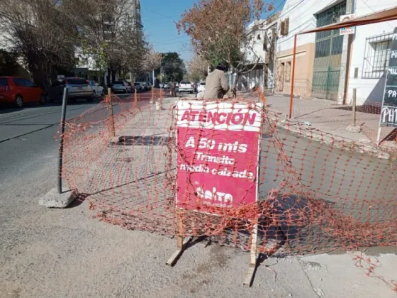 Finalizan las obras de recambio de losas estructurales en Alvear y Rivadavia