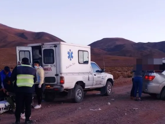 San Antonio de los Cobres: un hombre perdió la vida tras volcar una camioneta