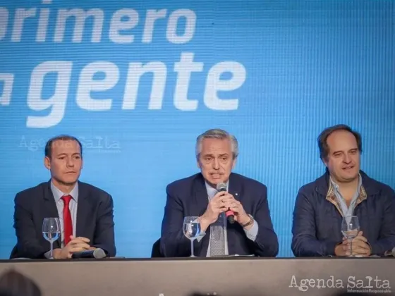 Alberto Fernández: "Básicamente no hablo porque no soy candidato"