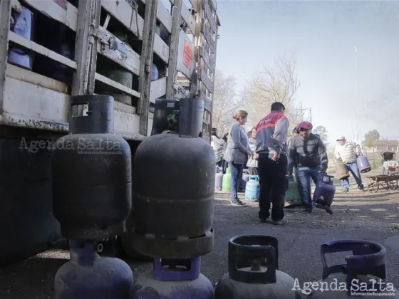 Distribución de la Garrafa Social en la ciudad: viernes 25 de agosto