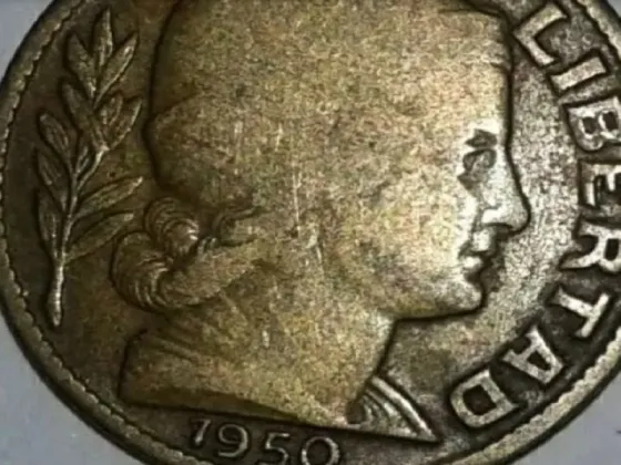 Estas son las monedas de 10 centavos que se compran por 10 mil pesos