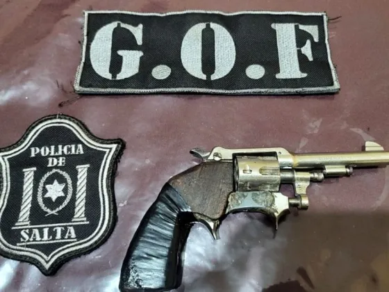 Salteño fue demorado por transportar un arma de fuego