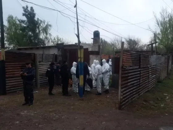 Rosario: hallaron un cadáver calcinado en el interior de una bolsa de arena