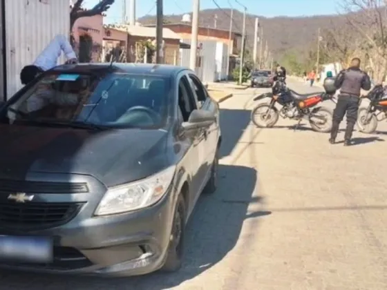 B° 17 de Octubre: La motorizada detuvo a chorro que asaltó a un remisero