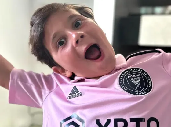 Este es el tierno mensaje de Antonela Roccuzzo por el cumpleaños de Mateo Messi: “8 años robando corazones”