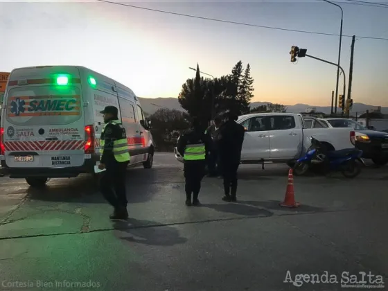Brutal siniestro vial a metros de Plaza España