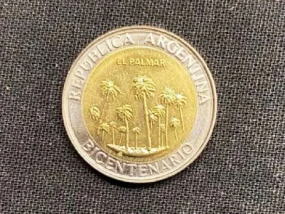 Esta es la moneda de 1 peso de 2010 que se cotiza a precios elevados