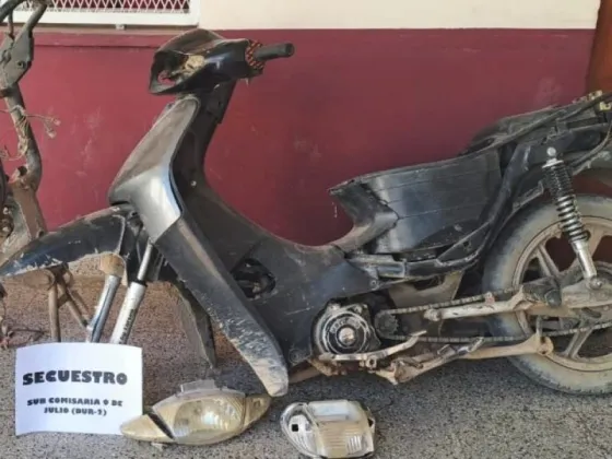 Detuvieron a chorro que robaba motocicletas