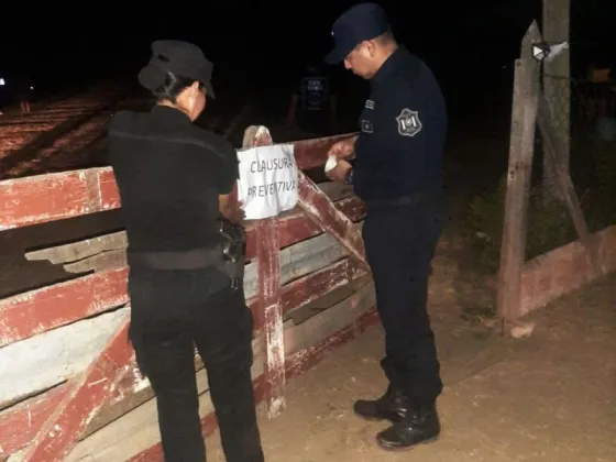 La Policía clausuró una fiesta clandestina en Tartagal