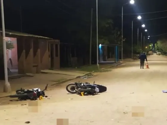 Grave choque de motociclistas dejó una menor gravemente herida y en estado de inconsciencia