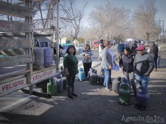 Distribución de la Garrafa Social en la ciudad: miércoles 20 de septiembre