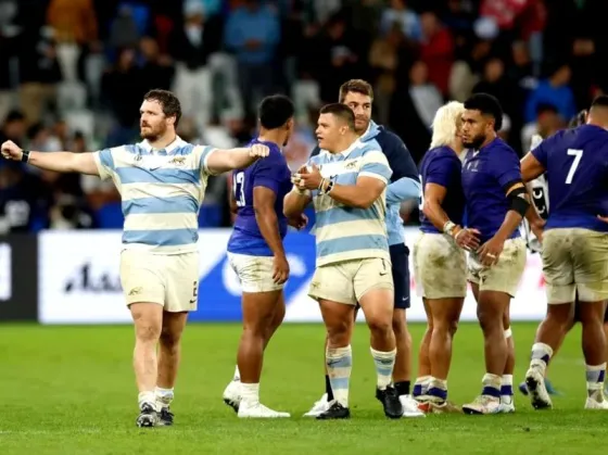 Los Pumas vencieron a Samoa en un partido muy áspero y sumaron su primer triunfo en el Mundial de rugby