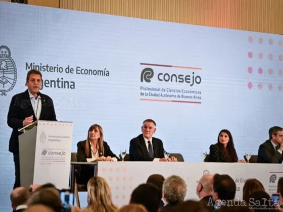 Sergio Massa: "Argentina necesita seguir el camino del trabajo formal"