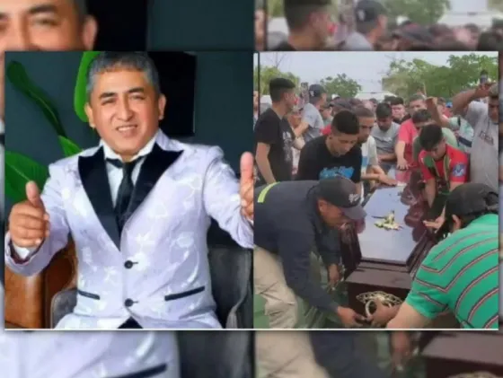 El último adiós a Huguito Flores: su cuerpo llegó a Santiago del Estero para cumplir con su último deseo