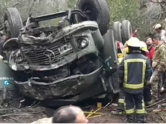 Vuelco del camión en San Martín de los Andes: 11 soldados fueron dados de alta y otros 7 siguen internados