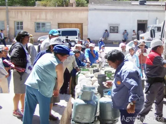 Distribución de la Garrafa Social en la ciudad: lunes 25 de septiembre