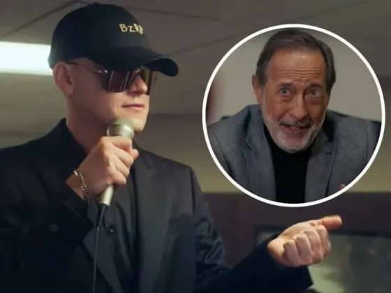 Bizarrap adelantó su nueva canción con un video junto a Guillermo Francella