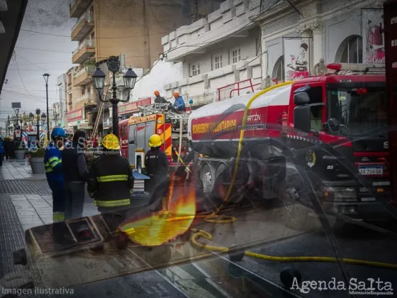 Un artefacto de calefacción encendido habría sido el causante del incendio del Free Shop