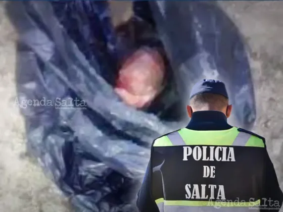 Encontraron un "FETO" dentro de una bolsa y tirado en la calle