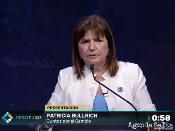 “Ya aprendimos que cuando no impera la ley llegan las tragedias", dijo Patricia Bullrich