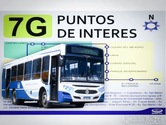 Este lunes SAETA puso en marcha la nueva línea 7G