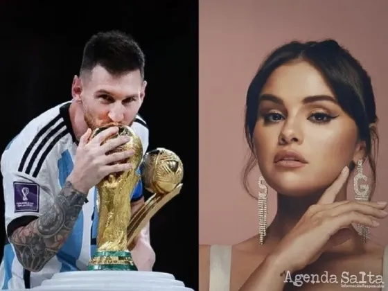 Lionel Messi donó la camiseta de la Selección argentina a la fundación de Selena Gómez