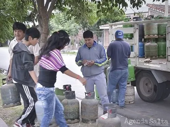 Distribución de la Garrafa Social en la ciudad: miércoles 4 de octubre