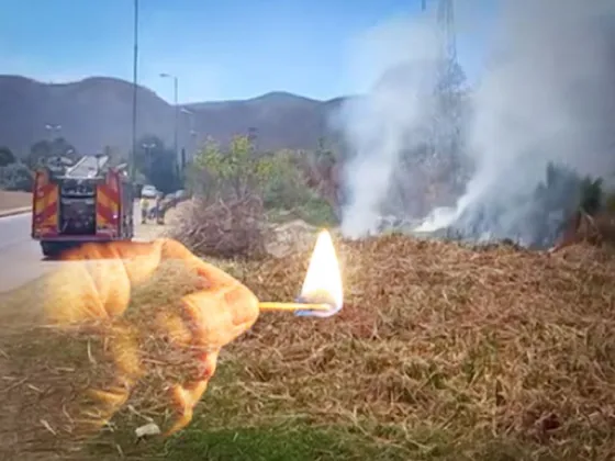 Sospechan que el incendio en el Cerro San Bernardo fue intencional