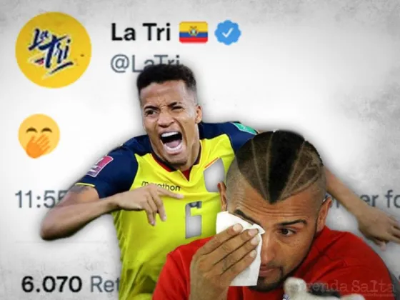 Ecuador se burló de Chile tras el fallo de la FIFA y estallaron los memes