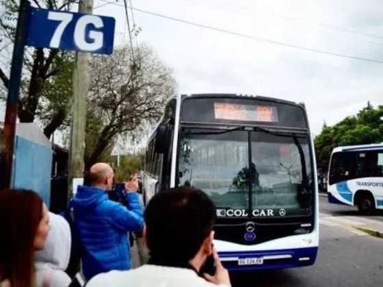 Se presentó el recorrido de la nueva línea 7G de SAETA