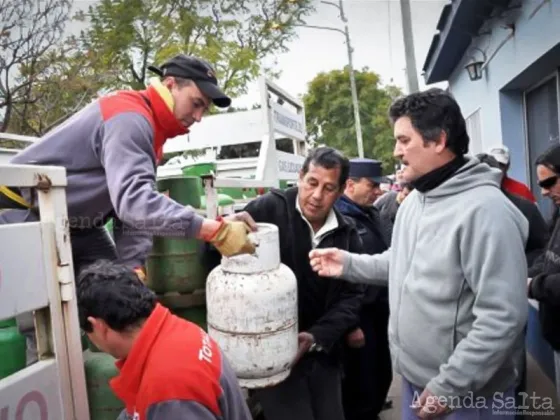 Distribución de la Garrafa Social en la ciudad: jueves 5 de octubre