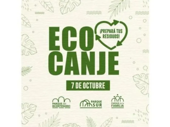 Este sábado habrá Ecocanje Especial por el día de la Madre en los Parques Urbanos