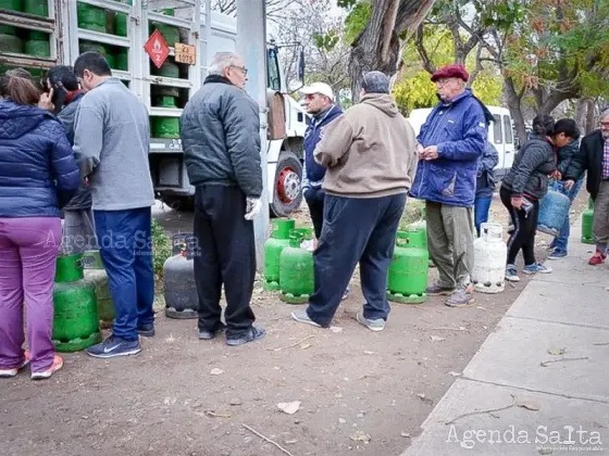 Distribución de la Garrafa Social en la ciudad: viernes 6 de octubre