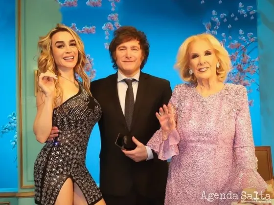 Javier Milei y Fátima Florez juntos con Mirtha Legrand: “Somos una pareja explosiva”