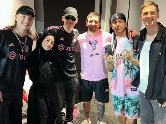 El encuentro de Lionel Messi con Bizarrap, Duki, Nicki Nicole y Peso Pluma en Miami