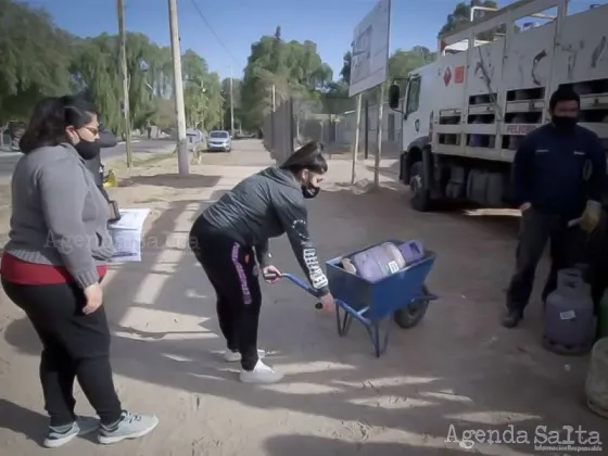 Distribución de la Garrafa Social en la ciudad: lunes 9 de octubre