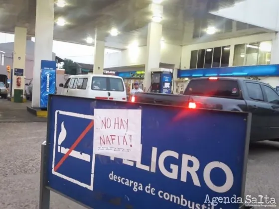 DESABASTECIMIENTO: No hay naftas en la mayoría de los surtidores del interior de Salta