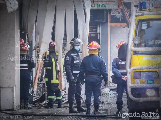 No se habilitará ningún sector de la galería incendiada "no se sabe cuándo se podrá habilitar"