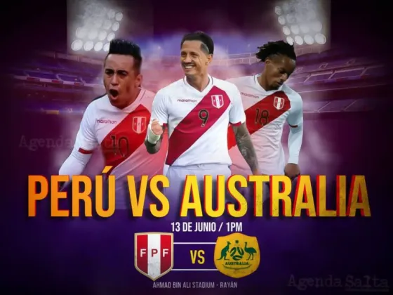 Hoy Perú buscará ante Australia, el pasaje al Mundial Qatar 2022