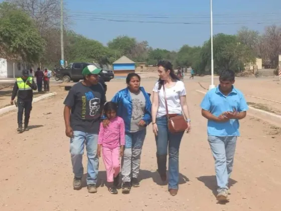 Fuerte crítica de la candidata a vice presidente Victoria Villaruel al estado de abandono del norte de Salta.