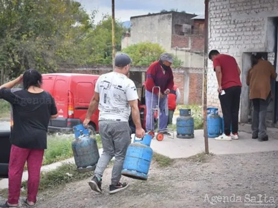Distribución de la Garrafa Social en la ciudad: miércoles 18 de octubre