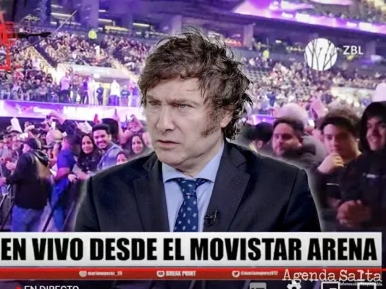 EN VIVO: Seguí el cierre de campaña de Javier Milei en el Movistar Arena