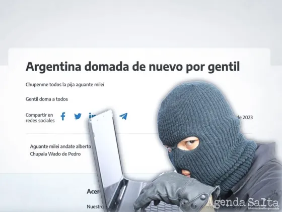 “Aguante Milei andate Alberto”: hackearon la web de argentina.gob.ar