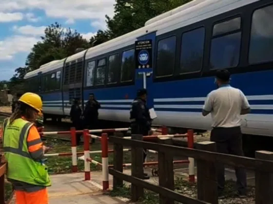 Una salteña fue atropellada por el tren urbano y tuvo que ser trasladada en código rojo