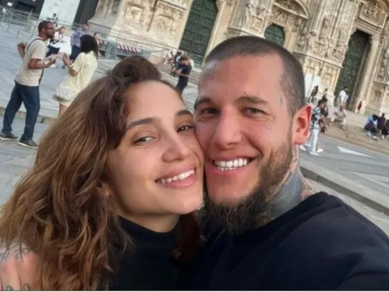 Alex Caniggia reveló que se casó con Melody Luz