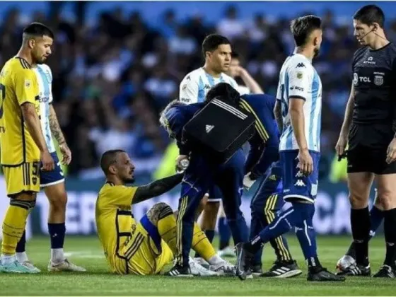 Preocupación en Boca: Darío Benedetto se lesionó y tuvo que ser reemplazado en el duelo ante Racing