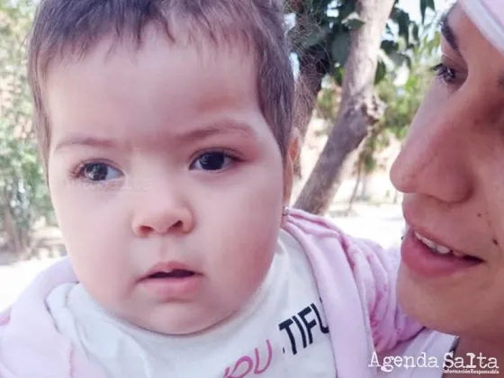 Carlita recibió el alta tras quemarse con agua hirviendo el 50% del cuerpo
