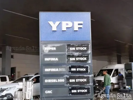 La falta de combustible golpea fuerte en Salta: "No se puede creer lo que es este país"
