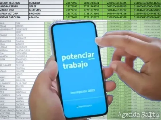 Bajas del Potenciar Trabajo confirmadas: nombre y apellido de las cuentas que se cancelarán