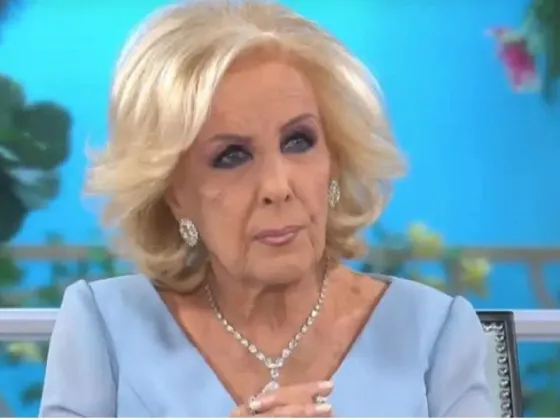 Mirtha Legrand se quebró al hablar sobre la situación del país